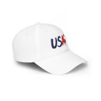 USA Low Profile Embroidered Baseball Cap