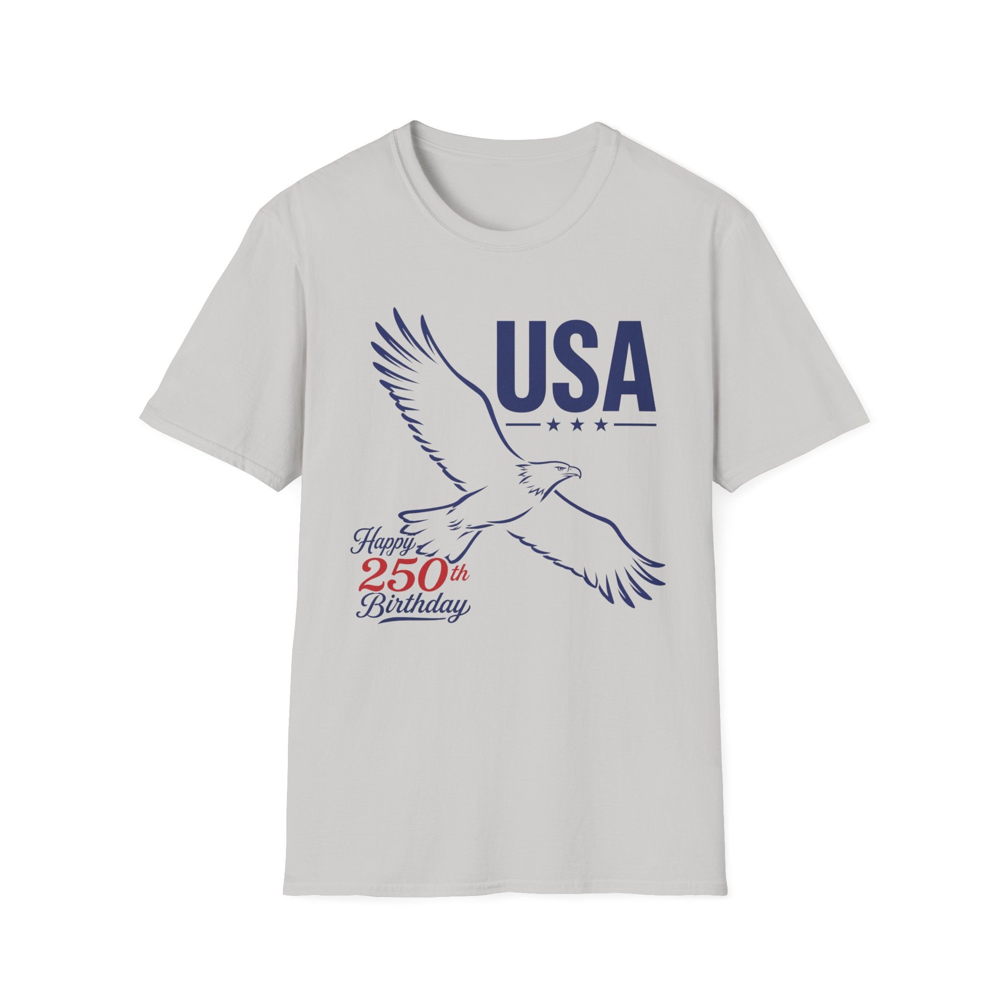 USA Eagle Happy 250th Birthday Club T-Shirt