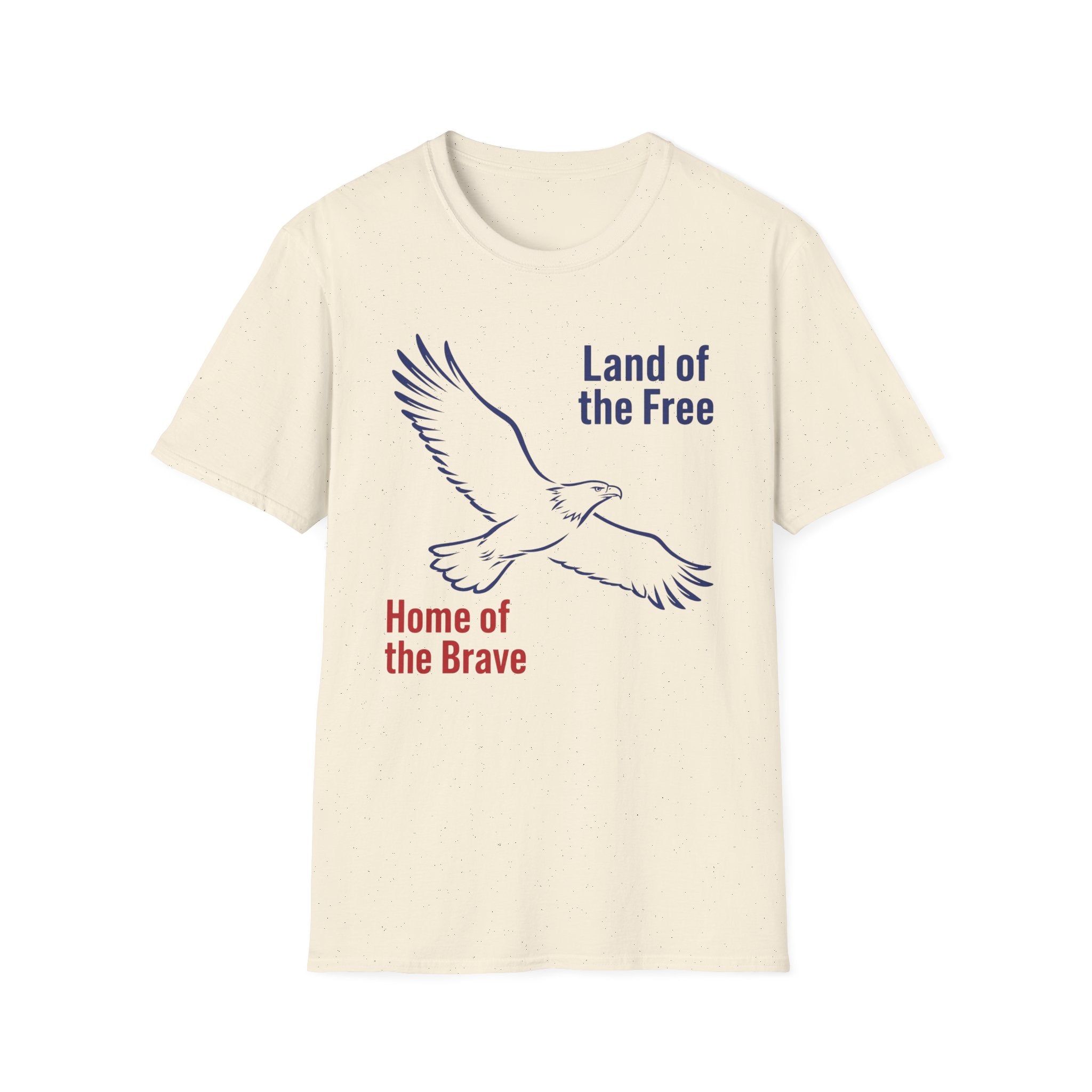 Eagle Home of the Free Land of the Brave T-Shirt