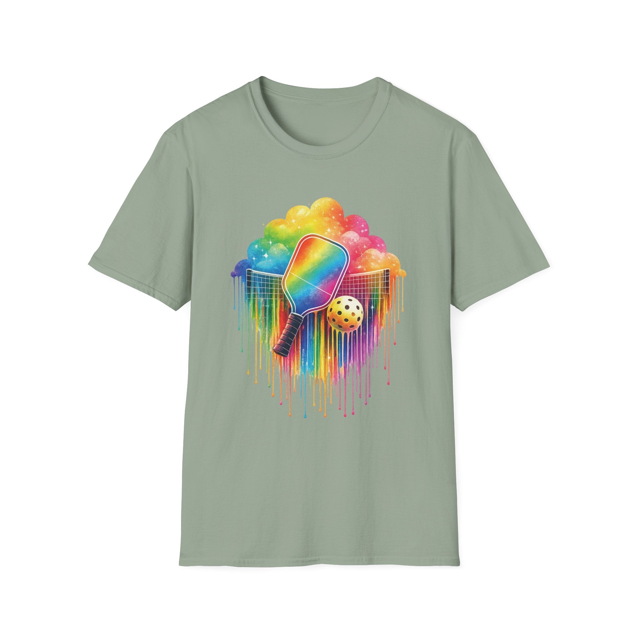 Paint Drip Pickleball Dreamscape T-Shirt
