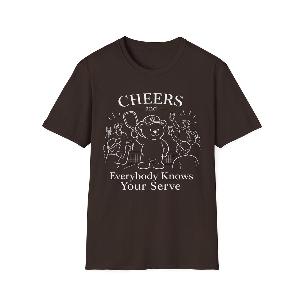 Cheers and Everybody Knows Your Name Dark T-Shirt