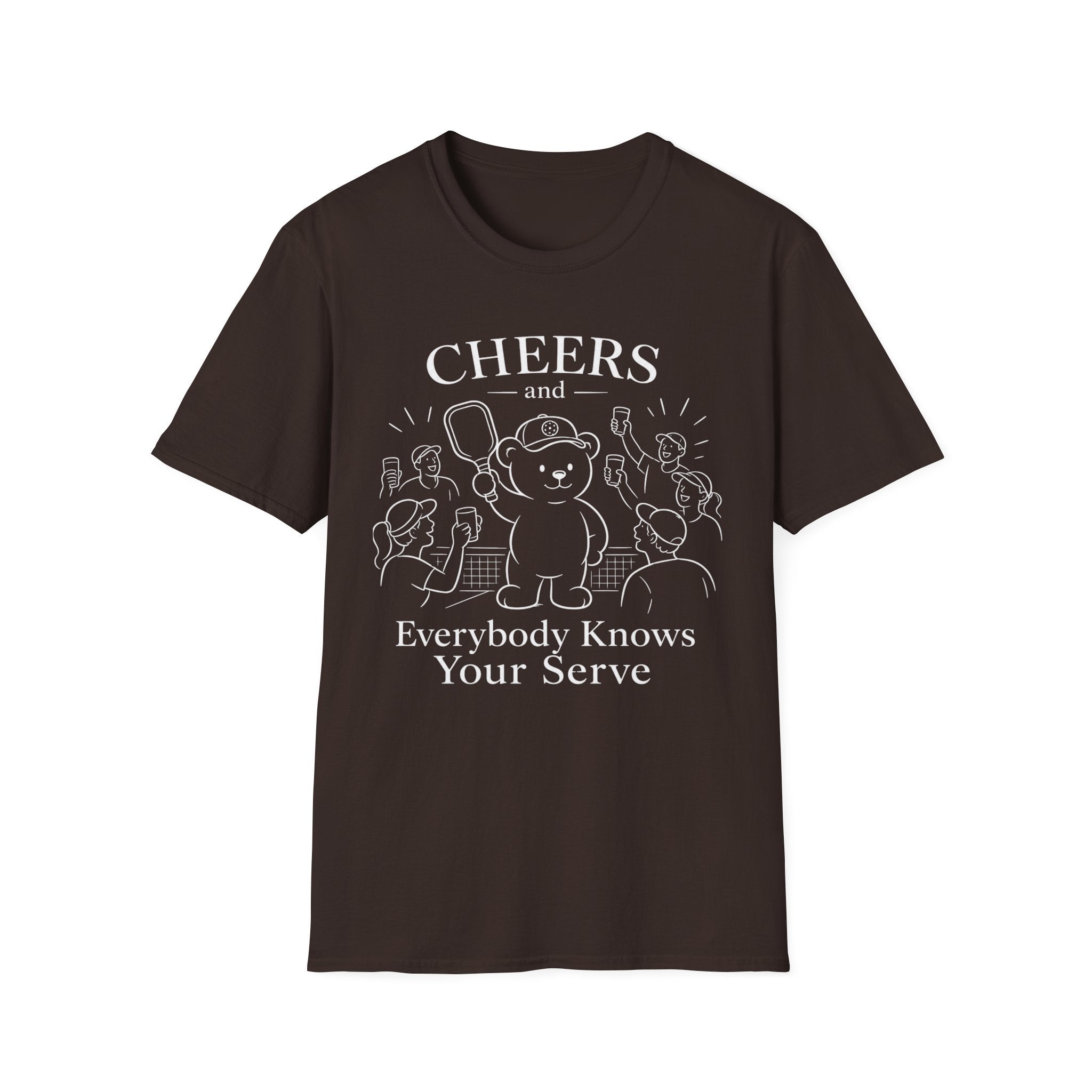 Cheers and Everybody Knows Your Name Dark T-Shirt