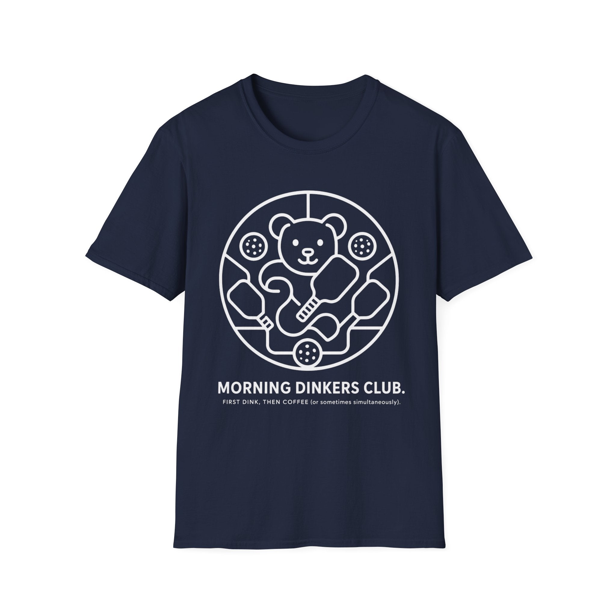 Morning Dinkers Club Dark T-Shirt