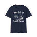 Heart Beats and Paddle Sweeps Dark T-Shirt