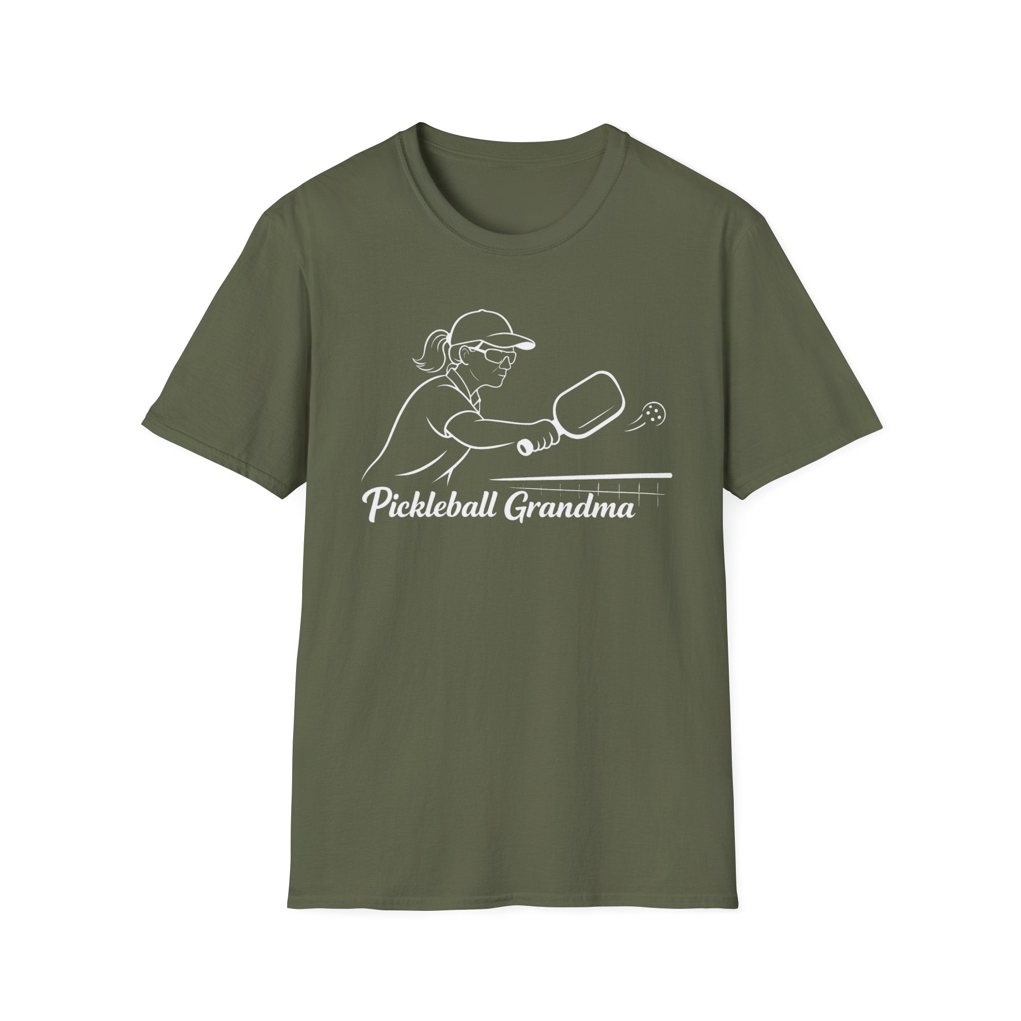 Pickleball Grandma Dark T-Shirt
