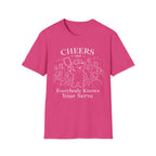 Cheers and Everybody Knows Your Name Dark T-Shirt