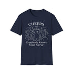 Cheers and Everybody Knows Your Name Dark T-Shirt