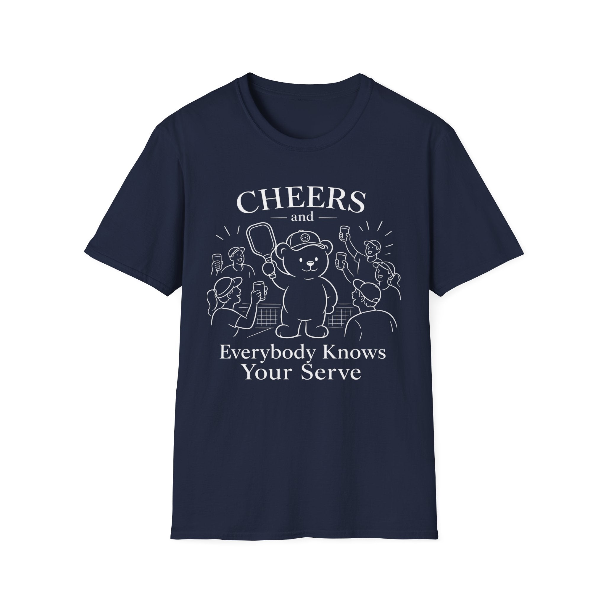 Cheers and Everybody Knows Your Name Dark T-Shirt