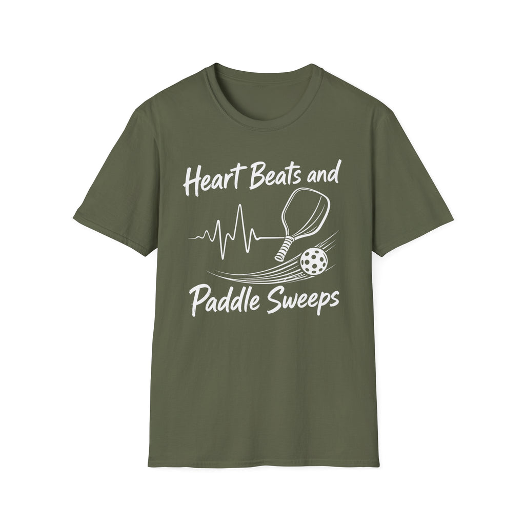 Heart Beats and Paddle Sweeps Dark T-Shirt