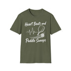 Heart Beats and Paddle Sweeps Dark T-Shirt