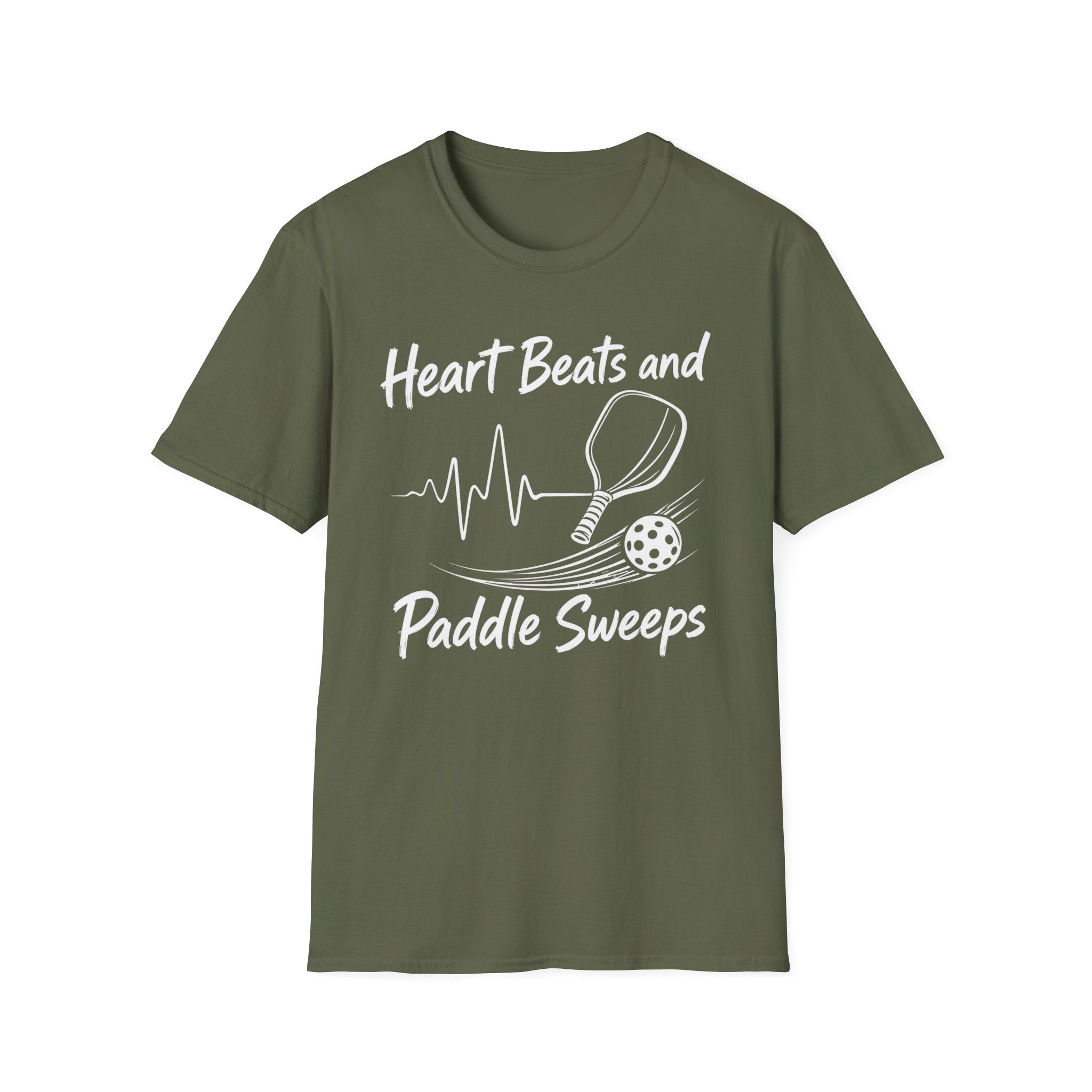 Heart Beats and Paddle Sweeps Dark T-Shirt