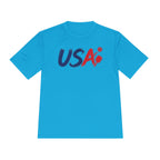 USA Pickleball Tee — Moisture-Wicking Shirt