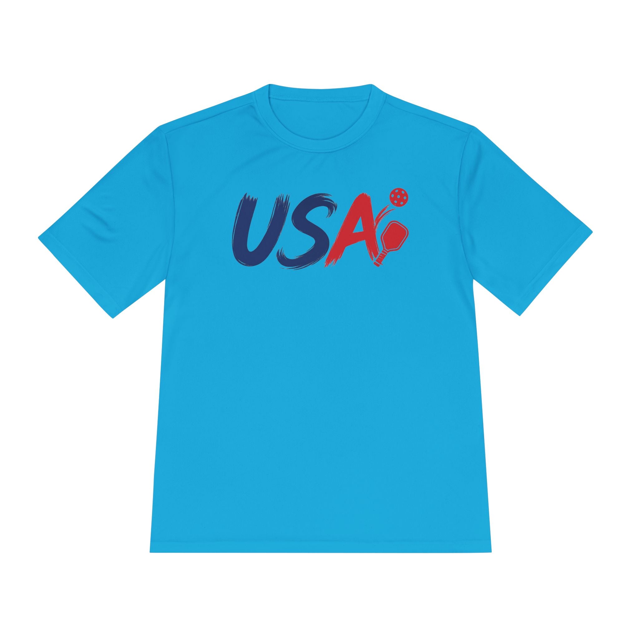 USA Pickleball Tee — Moisture-Wicking Shirt