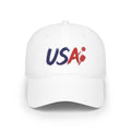 USA Low Profile Embroidered Baseball Cap