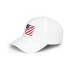 USA Pickleball themed flag - Low Profile Embroidered Baseball Cap