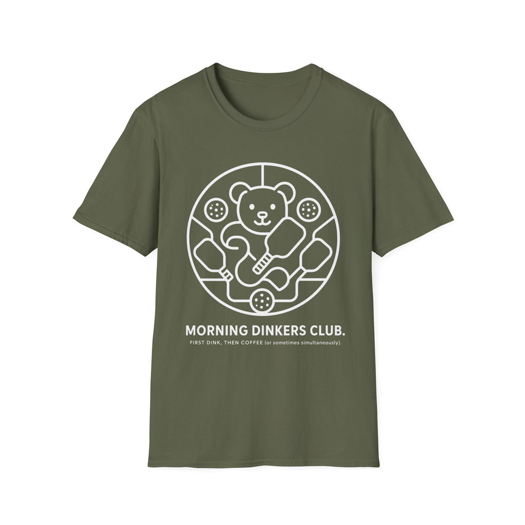 Morning Dinkers Club Dark T-Shirt