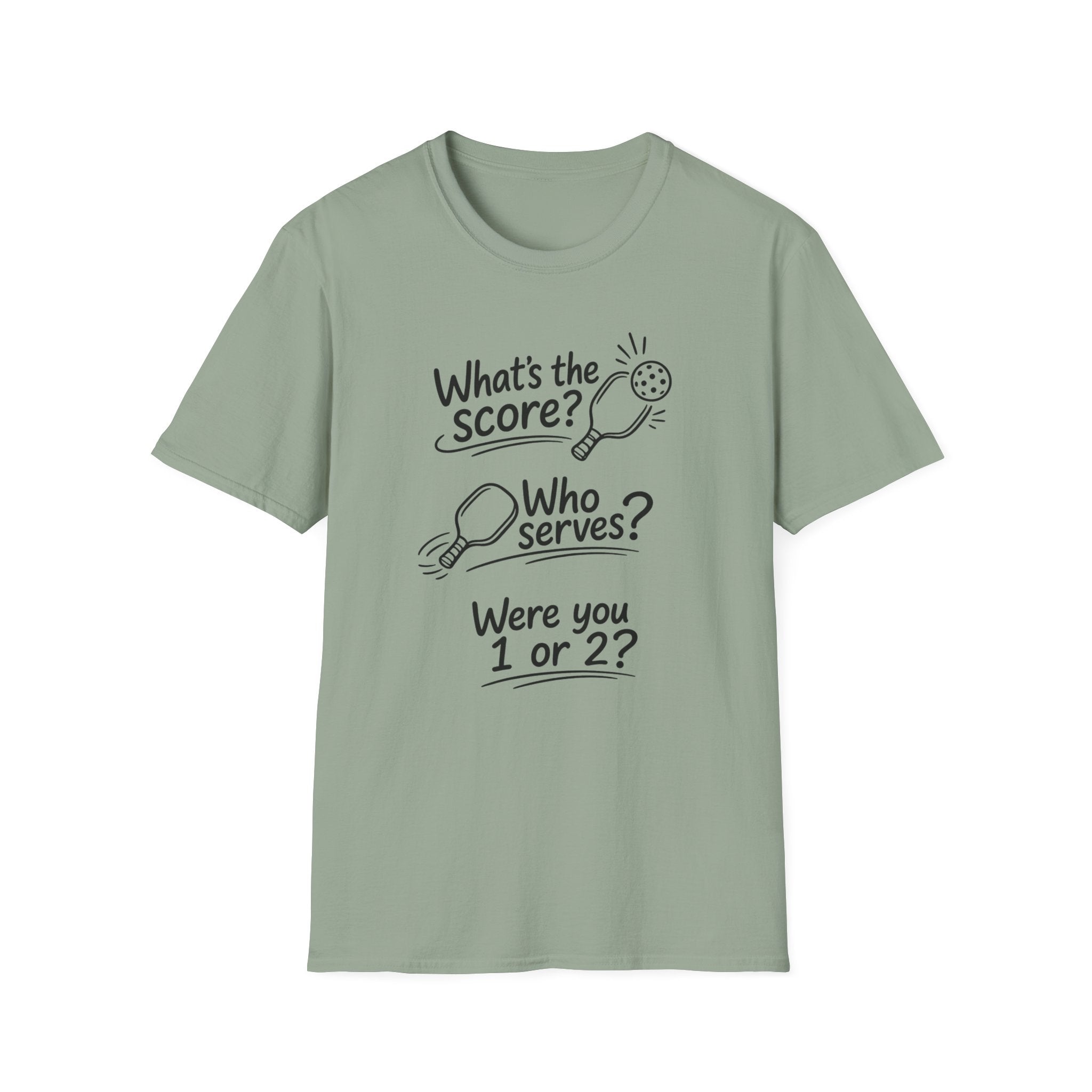 What's the Score? Who Serves? T-Shirt