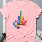 Meditation Splash of Pickleball Paint T-Shirt